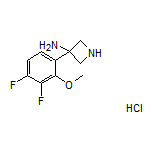 3-氨基-3-(3,4-二氟-2-甲氧基苯基)氮杂环丁烷盐酸盐