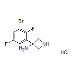 3-氨基-3-(3-溴-2,5-二氟苯基)氮杂环丁烷盐酸盐