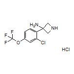 3-氨基-3-[2-氯-4-(三氟甲氧基)苯基]氮杂环丁烷盐酸盐