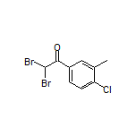 2,2-二溴-4-氯-3-甲基苯乙酮