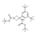 N,1-二-Boc-3-(3,5-二叔丁基苯基)氮杂环丁烷-3-胺