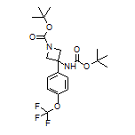 N,1-二-Boc-3-氨基-3-[4-(三氟甲氧基)苯基]氮杂环丁烷