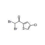 2,2-二溴-1-(4-氯-2-噻吩基)乙酮
