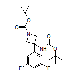 N,1-二-Boc-3-氨基-3-(3,5-二氟苯基)氮杂环丁烷