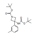 N,1-二-Boc-3-氨基-3-(间甲苯基)氮杂环丁烷