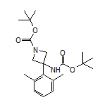 N,1-二-Boc-3-氨基-3-(2,6-二甲基苯基)氮杂环丁烷