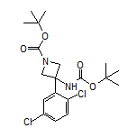 N,1-二-Boc-3-氨基-3-(2,5-二氯苯基)氮杂环丁烷