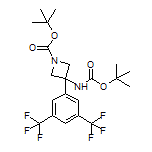 3-[3,5-双(三氟甲基)苯基]-N,1-二-Boc-3-氨基氮杂环丁烷