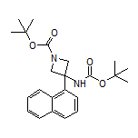 N,1-二-Boc-3-氨基-3-(1-萘基)氮杂环丁烷