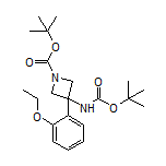 N,1-二-Boc-3-(2-乙氧基苯基)-3-氨基氮杂环丁烷