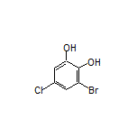 3-溴-5-氯-1,2-苯二酚