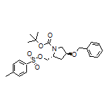4-甲基苯磺酸[[(2R,4S)-4-(苄氧基)-1-Boc-2-吡咯烷基]甲基]酯