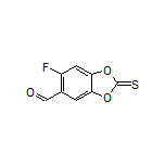 6-氟-2-硫代苯并[d][1,3]二噁茂-5-甲醛