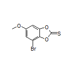 4-溴-6-甲氧基苯并[d][1,3]二噁茂-2-硫酮