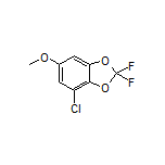 4-氯-2,2-二氟-6-甲氧基苯并[d][1,3]二噁茂