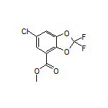 6-氯-2,2-二氟苯并[d][1,3]二噁茂-4-甲酸甲酯