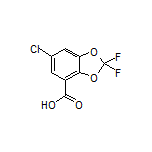 6-氯-2,2-二氟苯并[d][1,3]二噁茂-4-甲酸