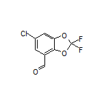 6-氯-2,2-二氟苯并[d][1,3]二噁茂-4-甲醛