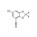 6-氯-2,2-二氟苯并[d][1,3]二噁茂-4-甲腈