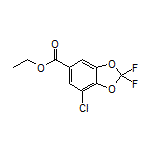 7-氯-2,2-二氟苯并[d][1,3]二噁茂-5-甲酸乙酯
