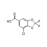 7-氯-2,2-二氟苯并[d][1,3]二噁茂-5-甲酸