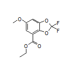 2,2-二氟-6-甲氧基苯并[d][1,3]二噁茂-4-甲酸乙酯