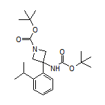 N,1-二-Boc-3-氨基-3-(2-异丙基苯基)氮杂环丁烷