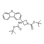 N,1-二-Boc-3-氨基-3-(二苯并[b,d]噻吩-2-基)氮杂环丁烷