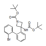 3-(2’-溴-2-联苯基)-N,1-二-Boc-3-氨基氮杂环丁烷