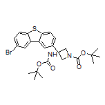 3-(8-溴二苯并[b,d]噻吩-2-基)-N,1-二-Boc-3-氨基氮杂环丁烷
