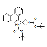 N,1-二-Boc-3-氨基-3-(9-菲基)氮杂环丁烷