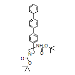 3-([1,1’:4’,1’’-三联苯]-4-基)-N,1-二-Boc-3-氨基氮杂环丁烷