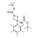 N,1-二-Boc-3-氨基-3-(2,3,4,5,6-五甲基苯基l)氮杂环丁基