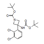 N,1-二-Boc-3-氨基-3-(2,3-二氯苯基)氮杂环丁烷