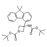 N,1-二-Boc-3-氨基-3-(9,9-二甲基-9H-芴-4-基)氮杂环丁烷