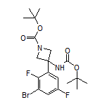 3-(3-溴-2,5-二氟苯基)-N,1-二-Boc-3-氨基氮杂环丁烷