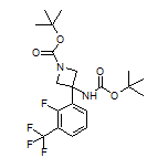 N,1-二-Boc-3-氨基-3-[2-氟-3-(三氟甲基)苯基]氮杂环丁烷