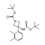 N,1-二-Boc-3-氨基-3-(2,3-二甲基苯基)氮杂环丁烷
