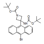 3-(10-溴-9-蒽基)-N,1-二-Boc-3-氨基氮杂环丁烷