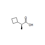 (S)-2-环丁基丙酸