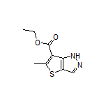 5-甲基-1H-噻吩并[3,2-c]吡唑-6-甲酸乙酯