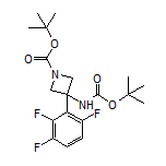 N,1-二-Boc-3-氨基-3-(2,3,6-三氟苯基)氮杂环丁烷