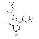 N,1-二-Boc-3-氨基-3-(2,4-二氯苯基)氮杂环丁烷
