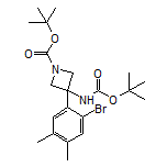 3-(2-溴-4,5-二甲基苯基)-N,1-二-Boc-3-氨基氮杂环丁烷