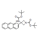 3-(2-蒽基)-N,1-二-Boc-3-氨基氮杂环丁烷