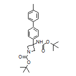 N,1-二-Boc-3-氨基-3-(4’-甲基-4-联苯基)氮杂环丁烷