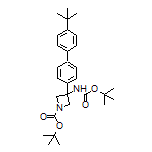 N,1-二-Boc-3-氨基-3-[4’-(叔丁基)-4-联苯基]氮杂环丁烷