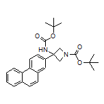 N,1-二-Boc-3-氨基-3-(2-菲基)氮杂环丁烷