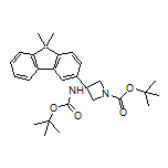 N,1-二-Boc-3-氨基-3-(9,9-二甲基-9H-芴-3-基)氮杂环丁烷