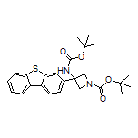 N,1-二-Boc-3-氨基-3-(二苯并[b,d]噻吩-3-基)氮杂环丁烷